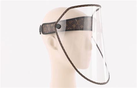 mundschutz louis vuitton|louis vuitton plastic face shield.